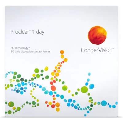 Afbeelding van +0.25 Proclear® 1 day 90 pack Daglenzen BC 8.70 Contactlenzen