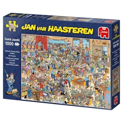 Afbeelding van Jumbo Puzzel kampioenschap, puzzle 1000 stukjes Jan Van Haasteren