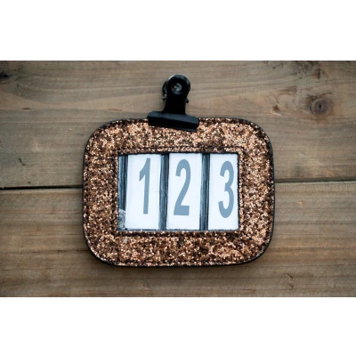 Afbeelding van HB Hoofdstelnummers Showtime Glitter Copper