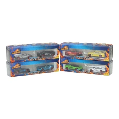 Afbeelding van Roadblasters Opbergbox met 2 Die Cast Raceauto&quot;;s