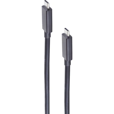Afbeelding van BS13 65005 0.25 m USB C USB4 Gen 3x2 40000 Mbit/s Black