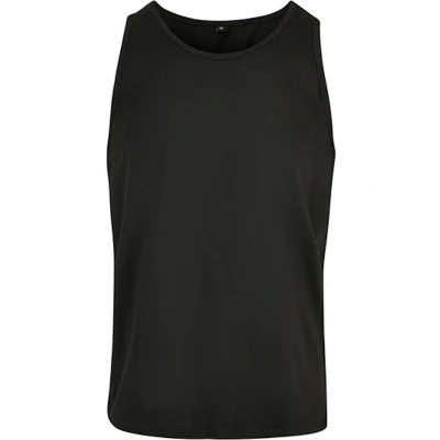 Afbeelding van Herentanktop &#039;Basic&#039; met ronde hals Black L