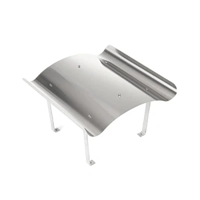 Afbeelding van STERR Schoorsteenafdekking 80 x cm Schoorsteenkap Roestvrij Staal Schoorsteenopzetstuk, Roestvrijstalen Schoorsteen Schoorsteenkit, Regenkap Schoorsteen,