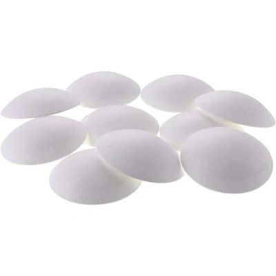 Afbeelding van SECOTEC Deurbuffer rond zelfklevend 60 mm wit 10 stuks