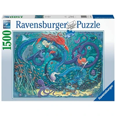 Afbeelding van Ravensburger puzzel De zeemeerminnen Legpuzzel 1500 stukjes