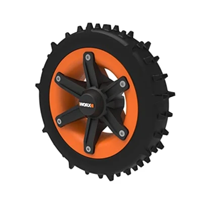 Afbeelding van WORX Verdikte verzwaarde wielen ventileert de vloer en verbetert grip van uw Landroid L Robot Compatibel met WR147E.1, WR148E, WR153E, WR155E (vanaf 2020) WA0955