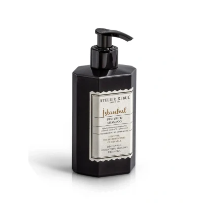 Afbeelding van Istanbul Geparfumeerde Shampoo Atelier Rebul (250ml) Houtige &amp; Kruidige Geur Natuurlijk Unisex