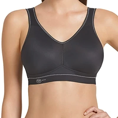 Afbeelding van Anita Active Light &amp; Firm Sportbeha voor dames, ondoorzichtig, zwart 001), 75F
