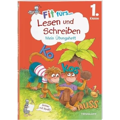 Afbeelding van Fit fürs lesen und schreiben 1. Klasse. Mein Übungsheft: Wörter, Sätze Texte flüssig