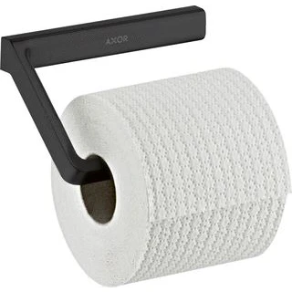 Afbeelding van Hansgrohe axor universal closetrolhouder zonder klep mat zwart 42846670
