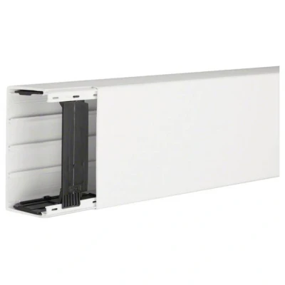 Afbeelding van Hager lf bodemprofiel deksel 60x110 mm verkeerswit lf6011009016