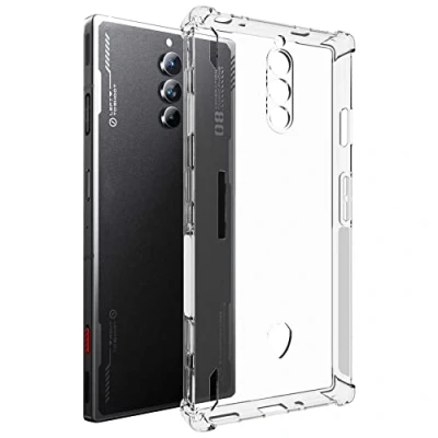 Afbeelding van mtb more energy® Case Soft Armour compatibel met ZTE Nubia Red Magic 8 Pro, versterkte hoeken, camerabescherming, 1,5 mm TPU, beschermhoes
