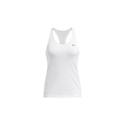 Afbeelding van Under Armour Heatgear Racer Top, Dames, Maat: Large, White/black