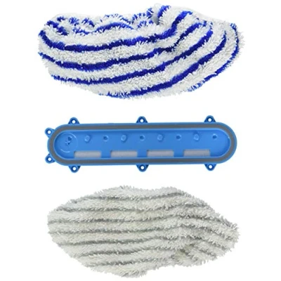Afbeelding van Rowenta Aqua Head ZR009501 microvezel reinigingsdoekjes voor X Force modellen, wit en blauw, 2 stuks