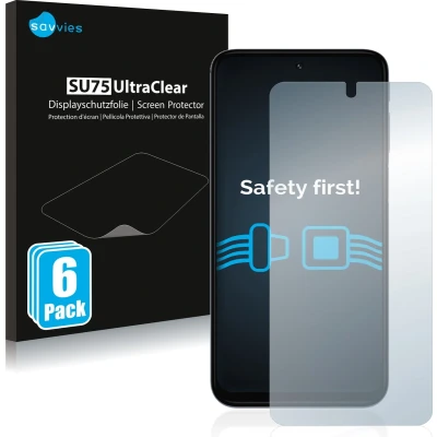 Afbeelding van Savvies (6 Stuks) Schermbeschermer voor Motorola Moto G31 Screen Protector Ultra Transparant