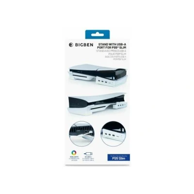 Afbeelding van Nacon Horizontale Console Standaard &amp; Oplaadstation PS5 Slim