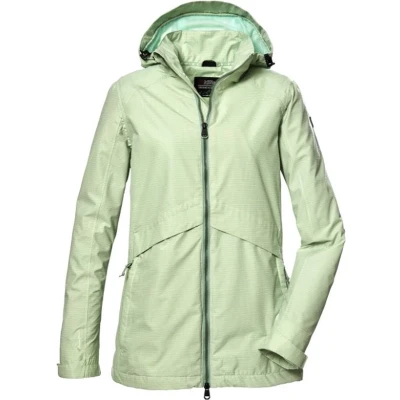 Afbeelding van Killtec dames zomerjas functionele jas 41283 licht groen maat 42