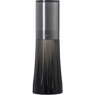 Afbeelding van Peper en zoutmolen Adhoc Crystal Zwart