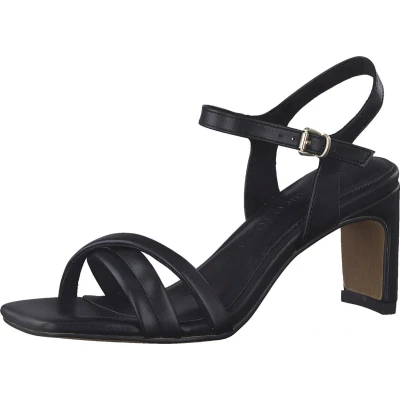 Afbeelding van Marco Tozzi Dames Sandalette 28341 001 Zwart Maat 41