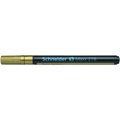 Afbeelding van 10x Lakmarker Schneider Maxx 278 0,8mm goud