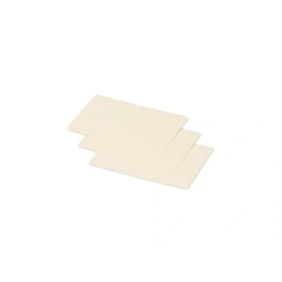 Afbeelding van Clairefontaine Pollen Iridescent Card, 70 x 95 mm, 210 g, Crème, 25 stuks