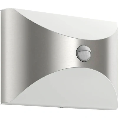 Afbeelding van Philips Lighting Herb 172994716 LED buitenlamp met bewegingsmelder (wand) vast ingebouwd 6 W RVS