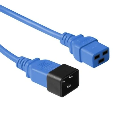 Afbeelding van Microconnect Blauwe stroomkabel C20 F op merk
