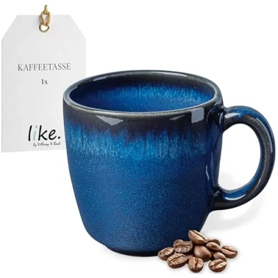 Afbeelding van Villeroy &amp; Boch Lave Bleu Koffiekop 190 ml