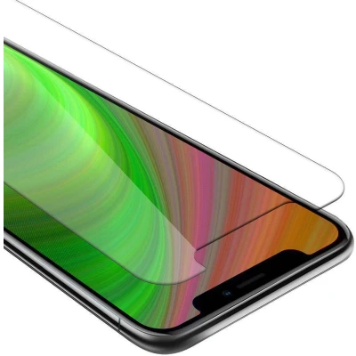 Afbeelding van Cadorabo Screenprotector geschikt voor Apple iPhone XS MAX in KRISTALHELDER Tempered Display Pantser Film beschermglas
