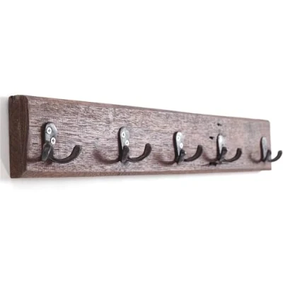 Afbeelding van DESIGN DELIGHTS VINTAGE JASREK CASA 60x8x5 cm (BxHxD), gerecycled hout, geschilderd wandkast