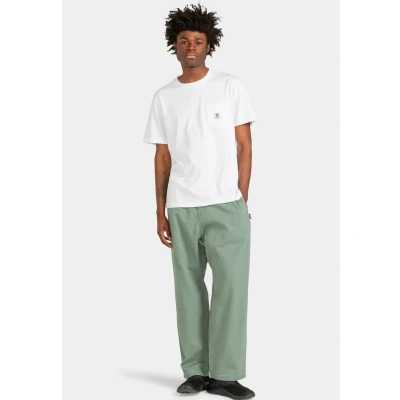 Afbeelding van Element Basic Pocket Tshirt basic, Heren, Maat: XS, Optic white