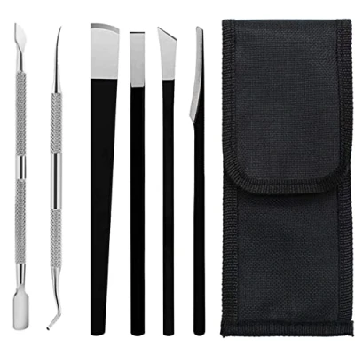 Afbeelding van Pedicure Mes Kits, Professionele Roestvrij Staal Eeltschaaf Bladen Eeltverwijderaar, Dode Huid Voet Bestand Rasp voor Scalpel Voetverzorging Tools