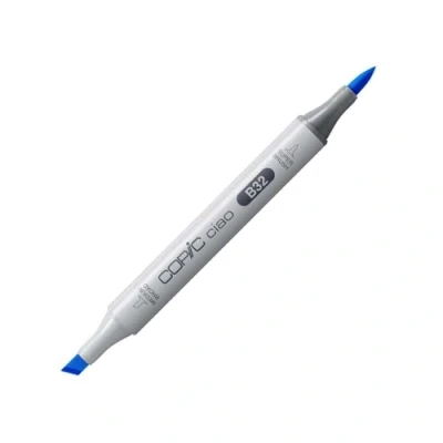 Afbeelding van COPIC Ciao Marker Type B 32, Lichtblauw, veelzijdige layout marker, op alcoholbasis, met een medium breedte en penseelpunt