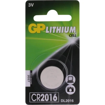 Afbeelding van Gp Batteries Knoopcel Cr2016 Lituim 3V