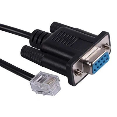 Afbeelding van DB9 Serial RS232 naar RJ12 6P6C Adapterkabel voor APC PDU 940 0144A