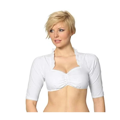 Afbeelding van Stockerpoint Dames Regular Fit Traditionele blouse B 1015, wit (wit), 32