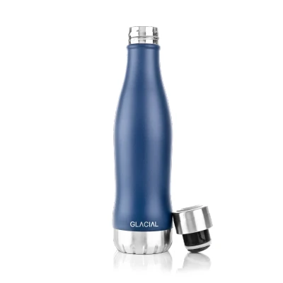 Afbeelding van Glacial waterfles 400 ml Matte navy