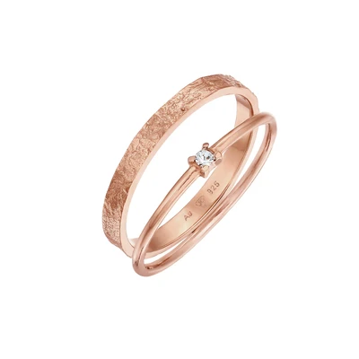 Afbeelding van ELLI Ring rose goud