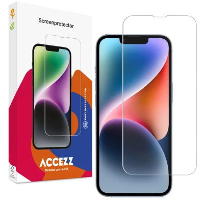 Afbeelding van Screenprotector Apple iPhone 14: Accezz Gehard Glas