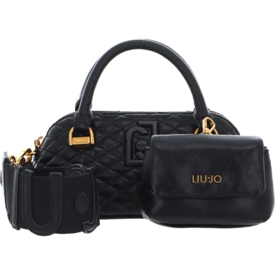 Afbeelding van LIU JO Boston Handtas, Dames, Maat: One Size, Black