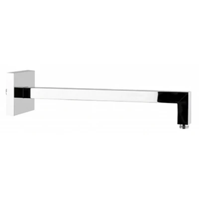 Afbeelding van HotBath Mate wandarm verzwaard vierkant 35cm Chroom