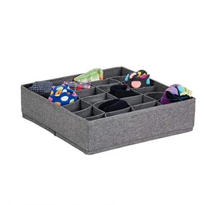 Afbeelding van Store It Lade sorteermandjes grijs 24 vaks