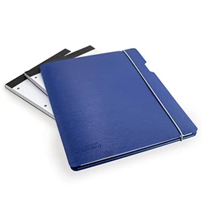 Afbeelding van Rapesco 1685 Padfolio Map en 3 x Navulblokken met 160 Vel, A4, Blauw
