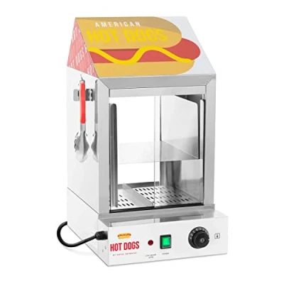 Afbeelding van Royal Catering Hotdog stoompan 100 hotdogs 25 broodjes 1000 W