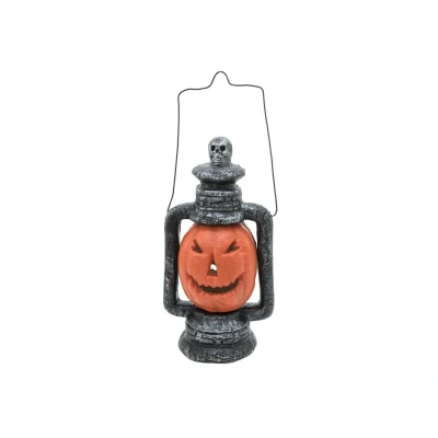 Afbeelding van Europalms Halloween verlichting pompoen, lantaarn decoratie, 35x18x13cm versiering accessoires feestjes