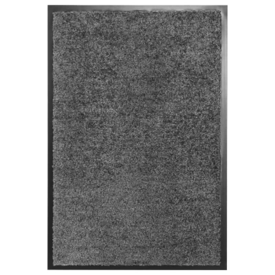 Afbeelding van Deurmat wasbaar 40x60 cm antraciet