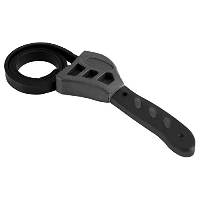 Afbeelding van Nikou Riemsleutel 500 mm universele rubberen sleutel, multifunctionele spanner verstelbare fles potopener deksels losse aanscherping