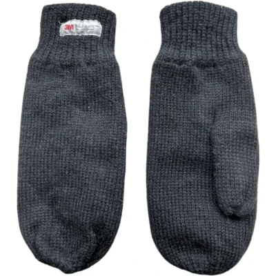 Afbeelding van Dames wanten Winter want Thinsulate Wol Zwart One size