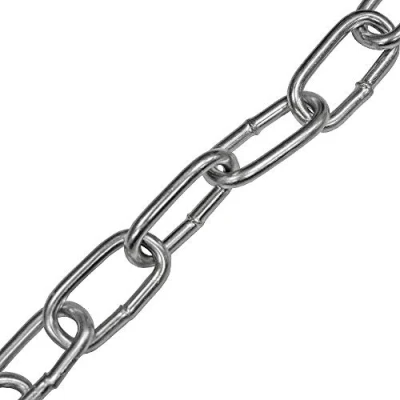Afbeelding van Faithfull FAICHCUT50Z verzinkt stalen ketting 2,5 m (8 ft 2 inch) lang x 5 mm schakeldia. 160 kg belastingslimiet