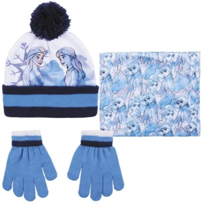 Afbeelding van Disney Winterset Frozen Ii Meisjes Acryl Blauw 3 delig One size